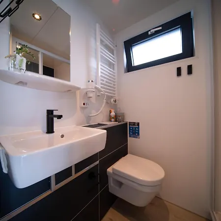 Casa de Férias Houseboat Marina Mookerplas Aan Het Water | 4 - 6 Personen Middelaar