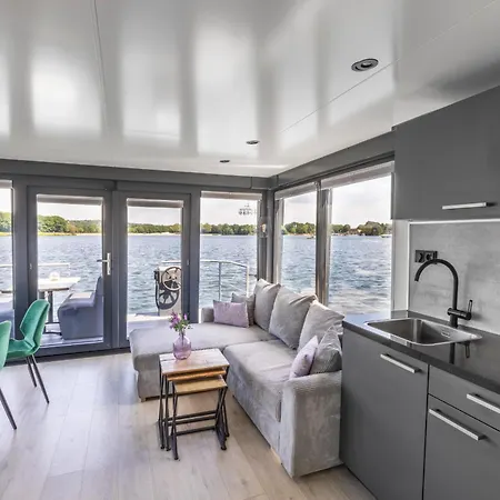 Houseboat Marina Mookerplas Aan Het Water | 4 - 6 Personen Сasa de vacaciones Middelaar